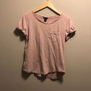 Mauve Blush Pocket Tee